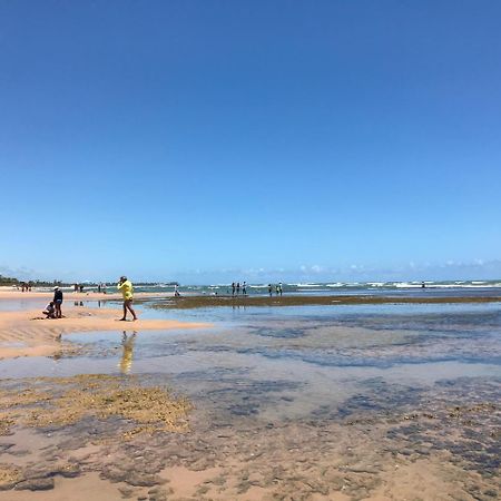 Flat Guarajuba Beira Da Praia Pe Na Areia Luaran gambar