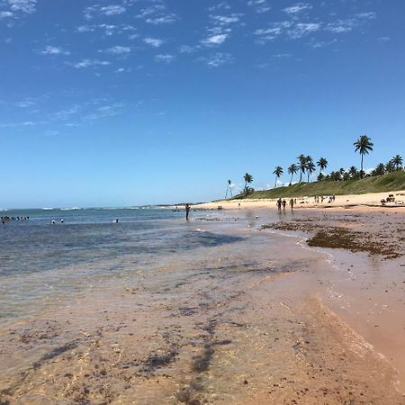 Flat Guarajuba Beira Da Praia Pe Na Areia Luaran gambar