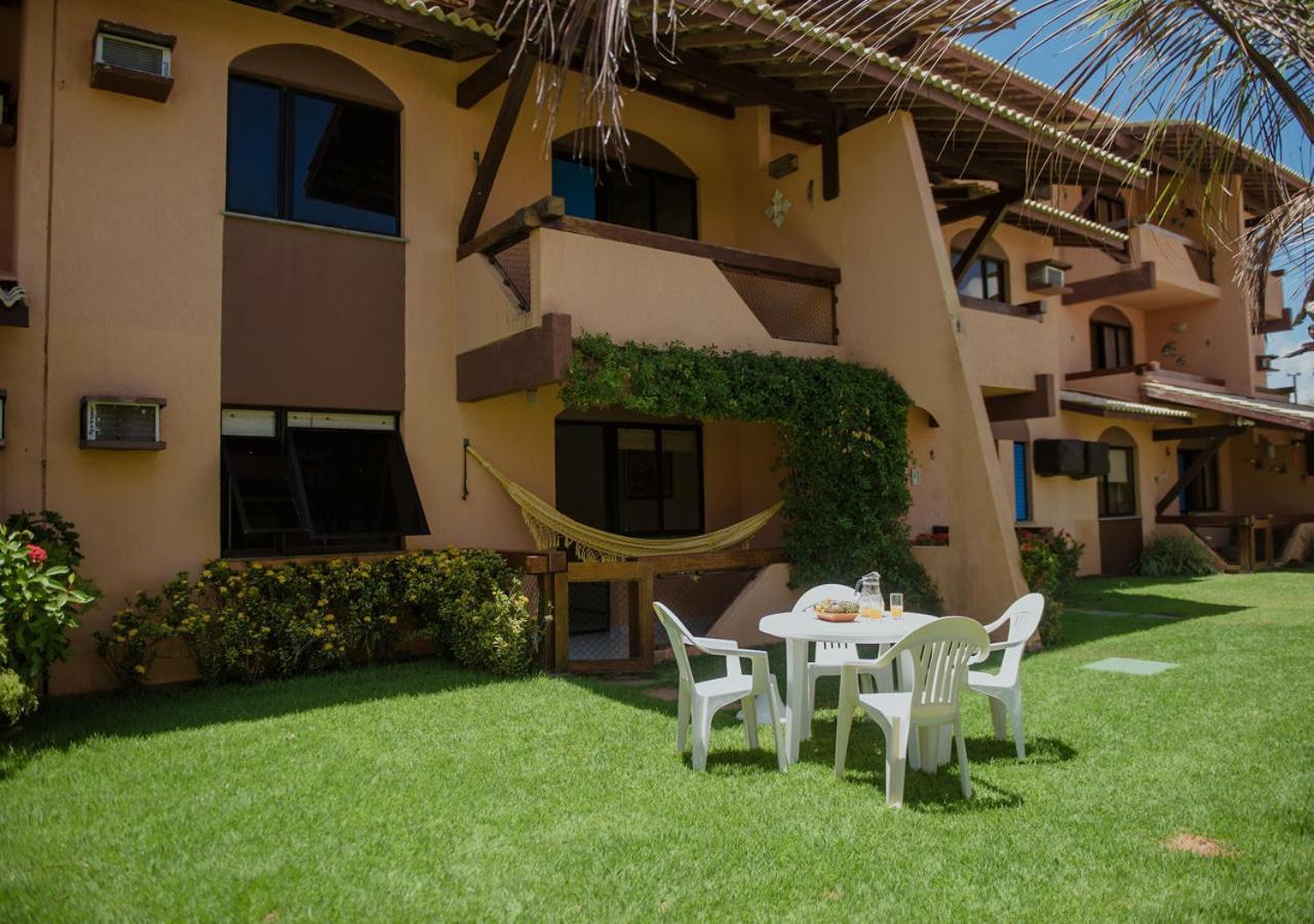 Flat Guarajuba Beira Da Praia Pe Na Areia Luaran gambar
