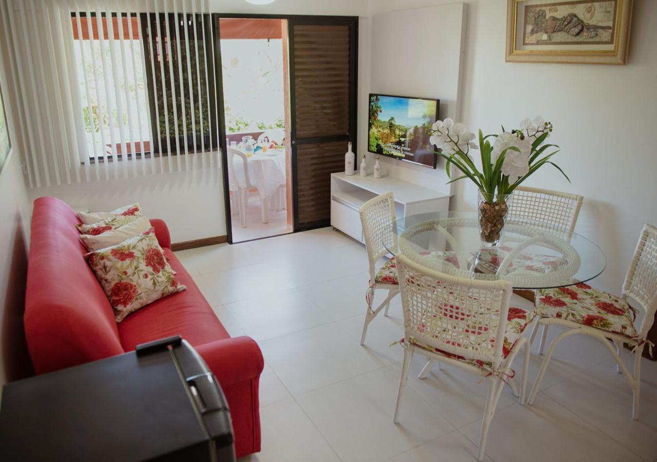 Flat Guarajuba Beira Da Praia Pe Na Areia Luaran gambar