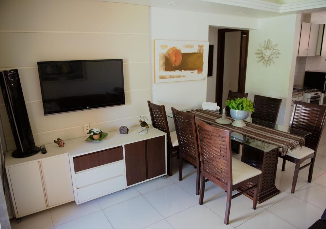 Flat Guarajuba Beira Da Praia Pe Na Areia Luaran gambar