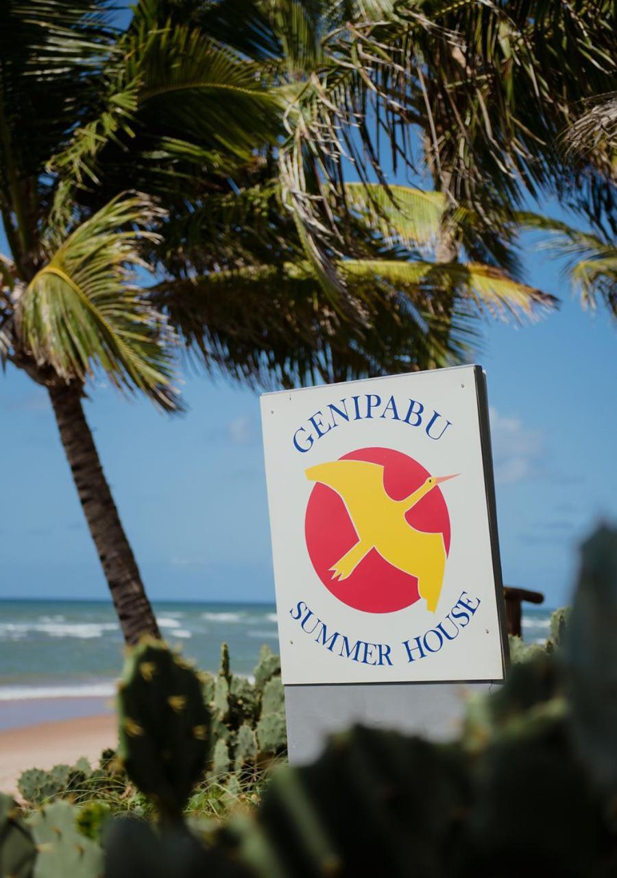 Flat Guarajuba Beira Da Praia Pe Na Areia Luaran gambar